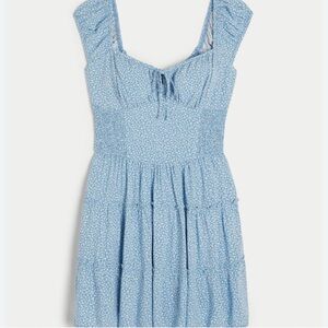 Hollister Blue Floral Women's Dress
